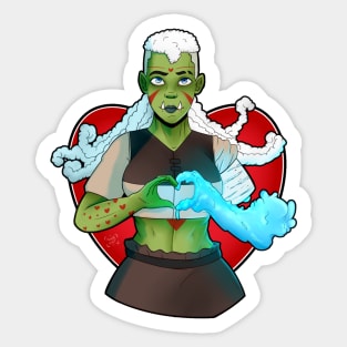 Orc Heart energy Sticker